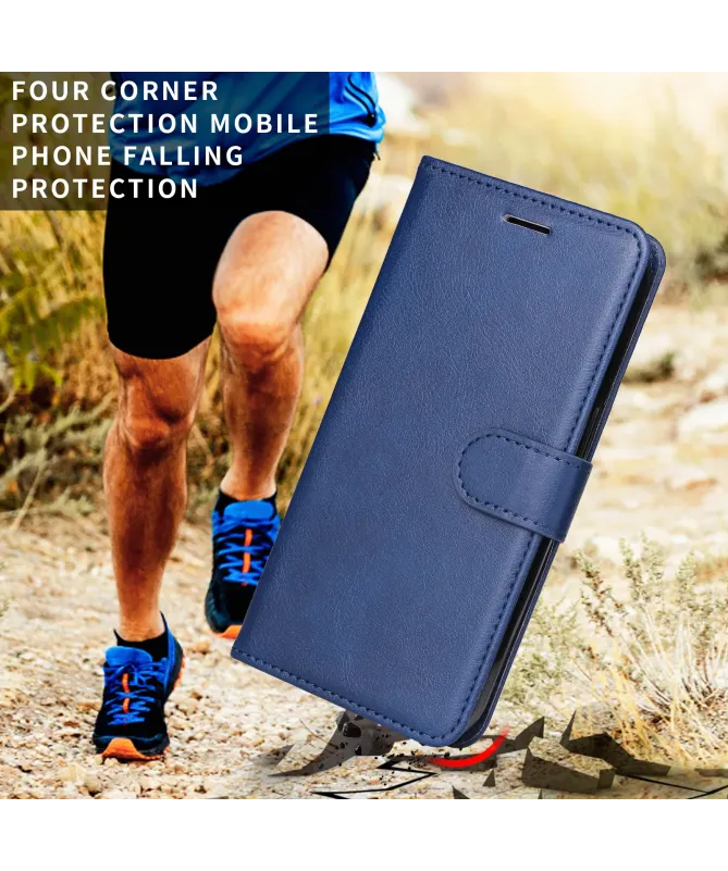 Housse Realme 14 5G / 14T 5G Sylvette simili cuir avec lanière