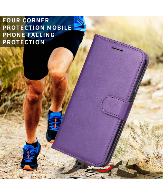 Housse Realme 14 5G / 14T 5G Sylvette simili cuir avec lanière