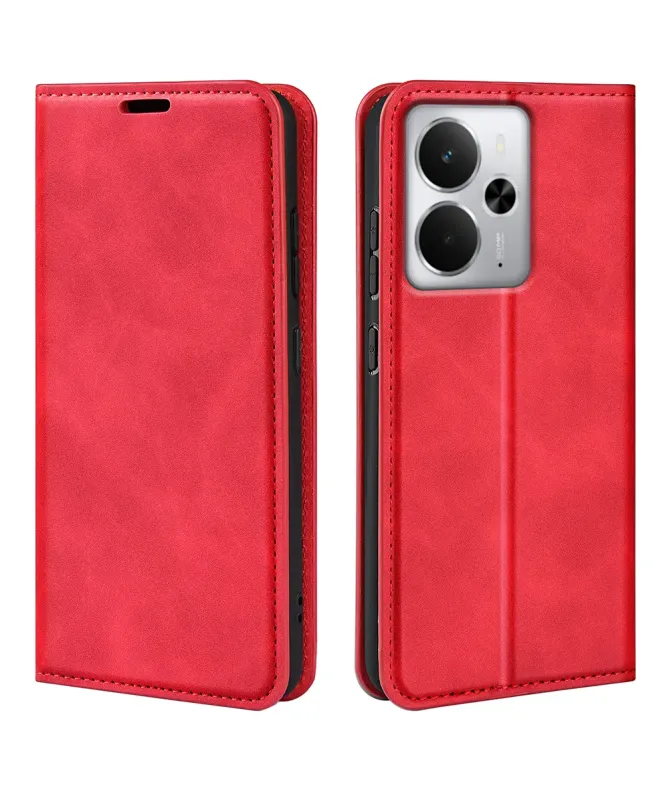 Étui Realme 14 5G / 14T 5G simili cuir fonction stand