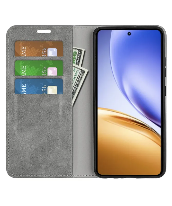 Étui Realme 14 5G / 14T 5G simili cuir fonction stand