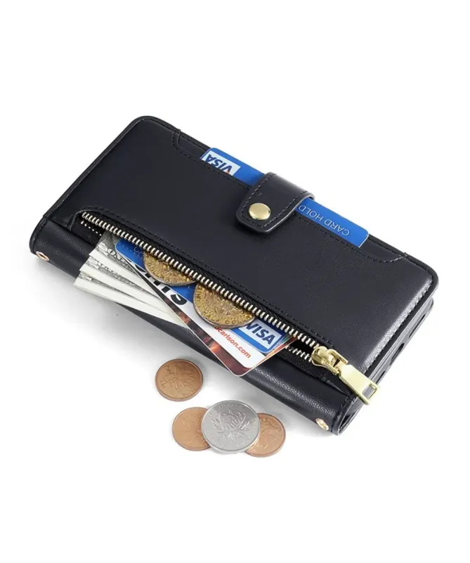 Housse Realme 14 5G / 14T 5G avec Poche Zippée et Bandoulières | Maeli