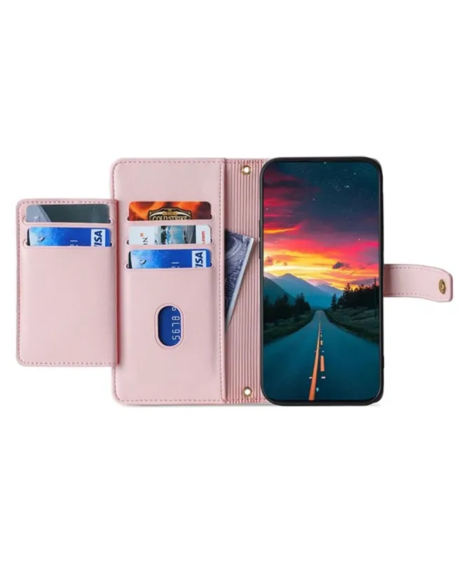 Housse Realme 14 5G / 14T 5G avec Poche Zippée et Bandoulières | Maeli