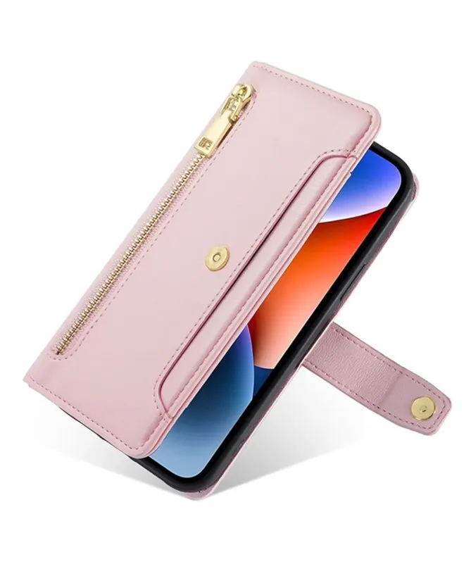 Housse Realme 14 5G / 14T 5G avec Poche Zippée et Bandoulières | Maeli