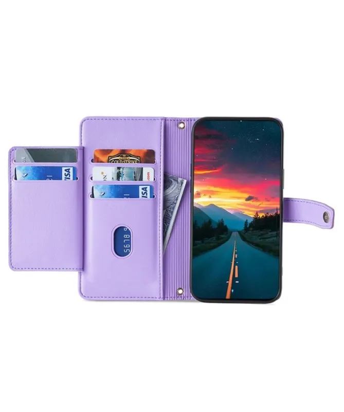 Housse Realme 14 5G / 14T 5G avec Poche Zippée et Bandoulières | Maeli