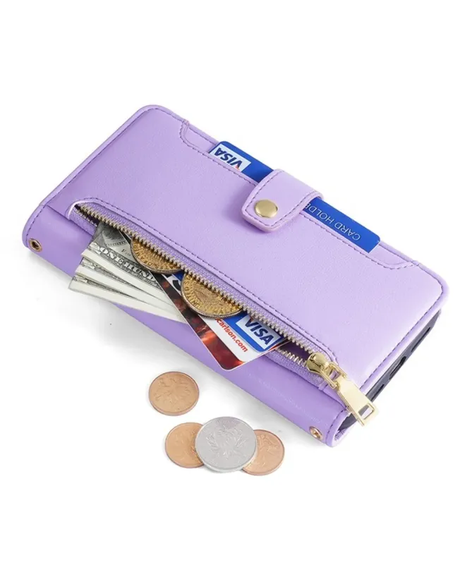 Housse Realme 14 5G / 14T 5G avec Poche Zippée et Bandoulières | Maeli