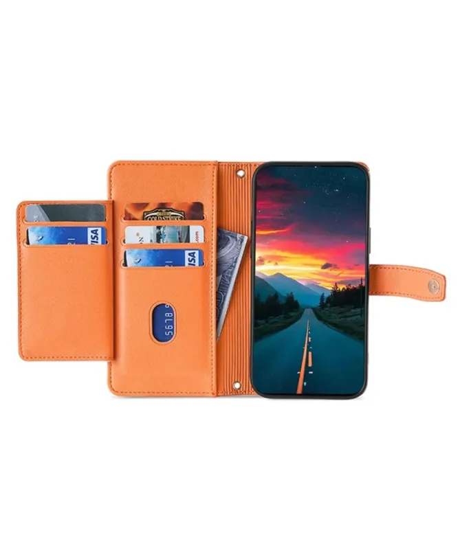Housse Realme 14 5G / 14T 5G avec Poche Zippée et Bandoulières | Maeli