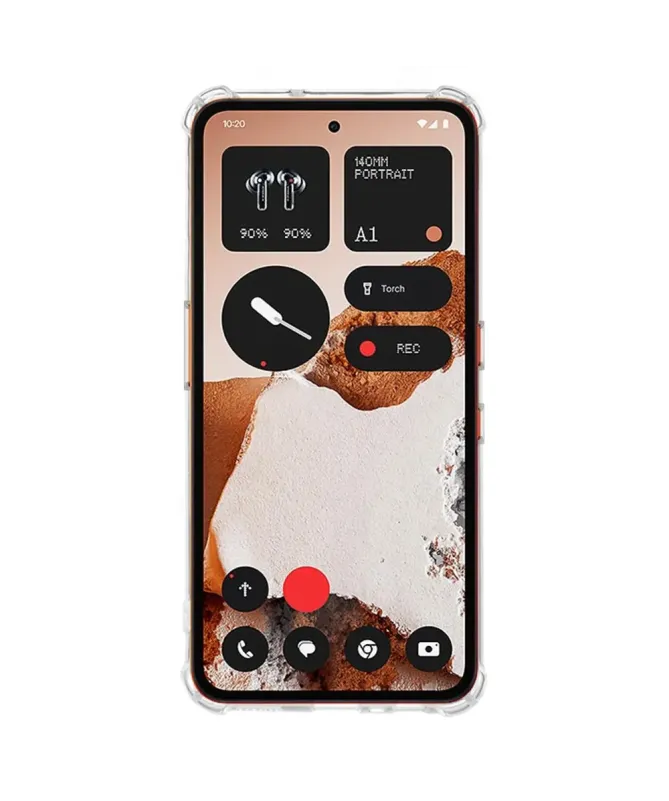 Coque Nothing CMF Phone 2 Pro transparente angles renforcés