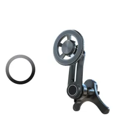 Support Voiture Rotatif Compatible MagSafe avec Fixation Grille d’Aéra