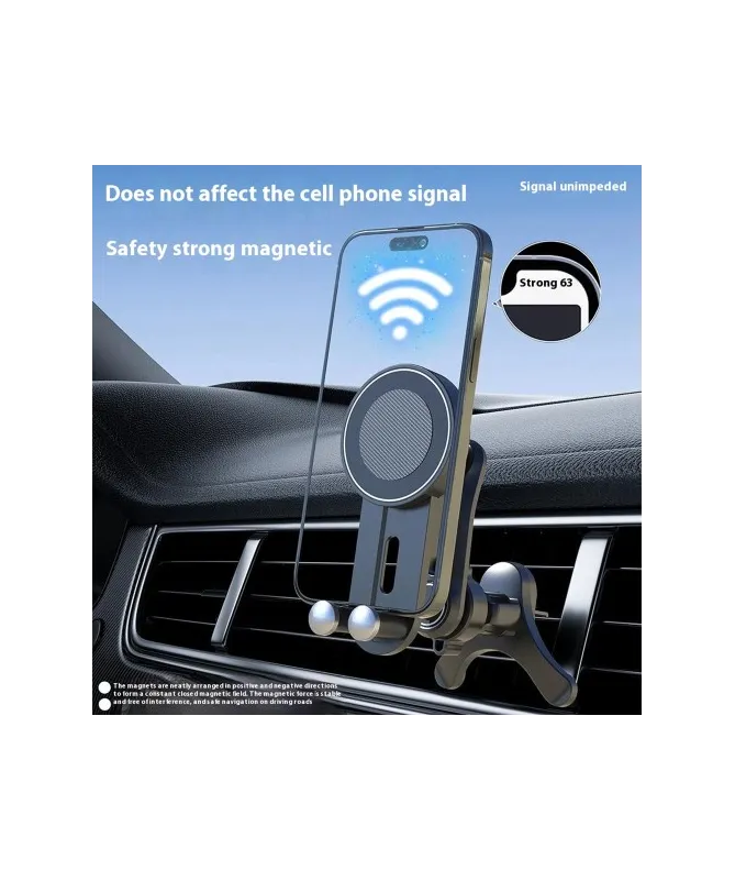 Support Voiture Magnétique pour Smartphone Compatible MagSafe | V004