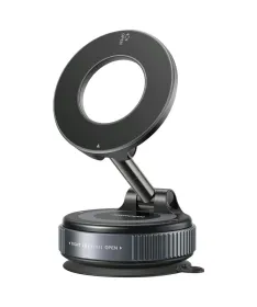 Support Voiture à Ventouse Pliable Magnétique Compatible MagSafe | JR-