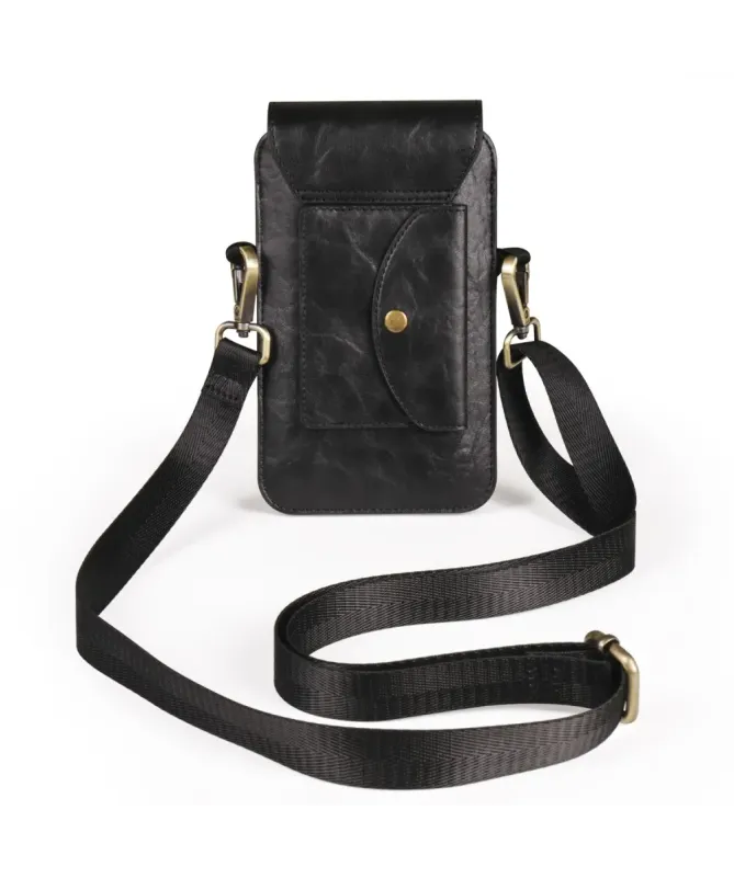 Sacoche Bandoulière Universelle Verticale pour Smartphone jusqu’à 6,7"