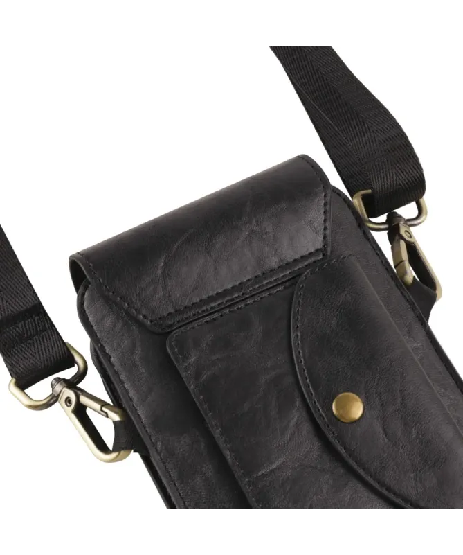 Sacoche Bandoulière Universelle Verticale pour Smartphone jusqu’à 6,7"