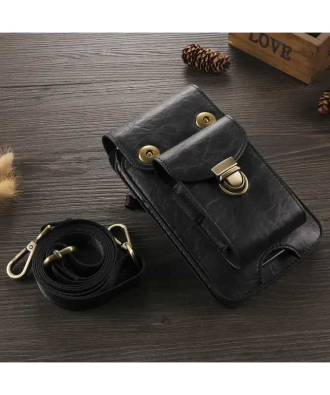 Sacoche Bandoulière Universelle Verticale pour Smartphone jusqu’à 6,7"