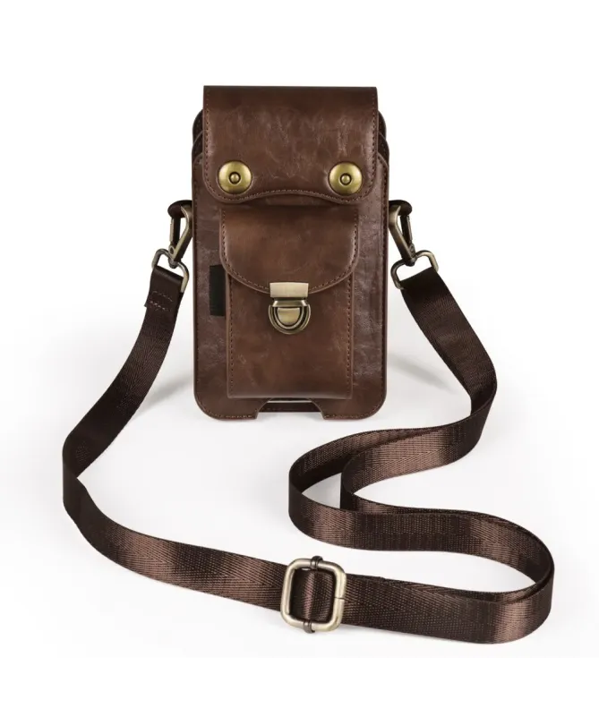 Sacoche Bandoulière Universelle Verticale pour Smartphone jusqu’à 6,7"