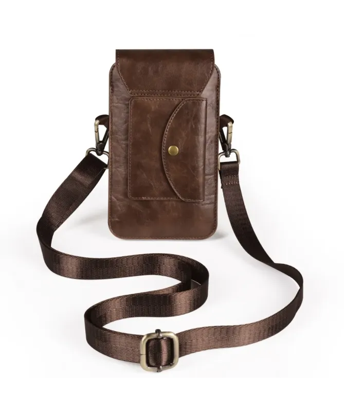 Sacoche Bandoulière Universelle Verticale pour Smartphone jusqu’à 6,7"