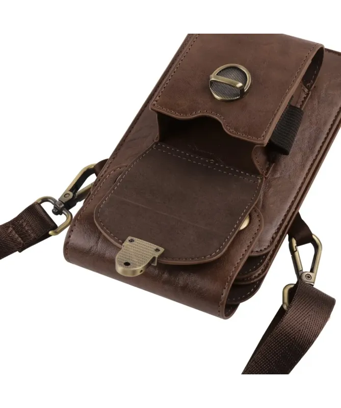 Sacoche Bandoulière Universelle Verticale pour Smartphone jusqu’à 6,7"