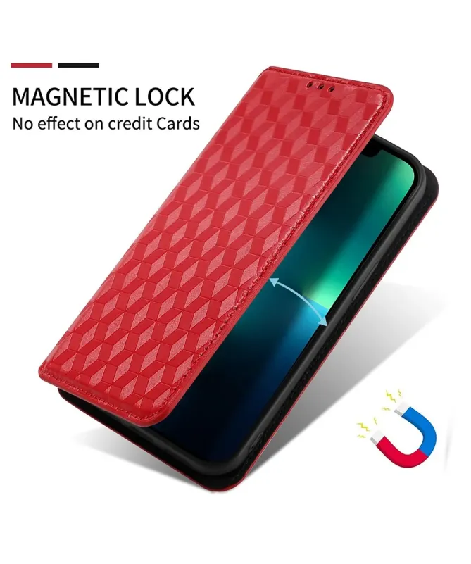 Housse Realme GT 7 / GT 7T flip cover design géométrie