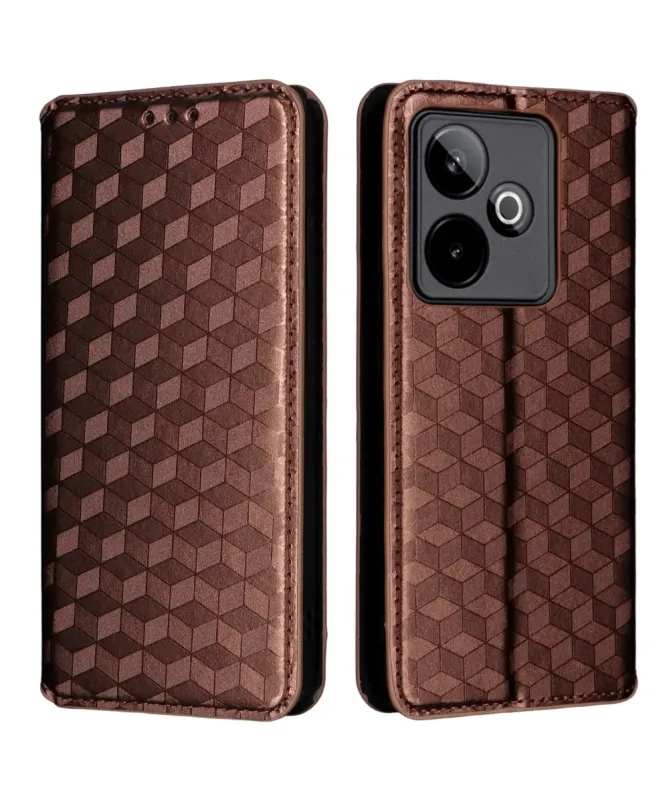 Housse Realme GT 7 / GT 7T flip cover design géométrie
