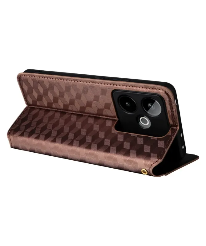 Housse Realme GT 7 / GT 7T flip cover design géométrie