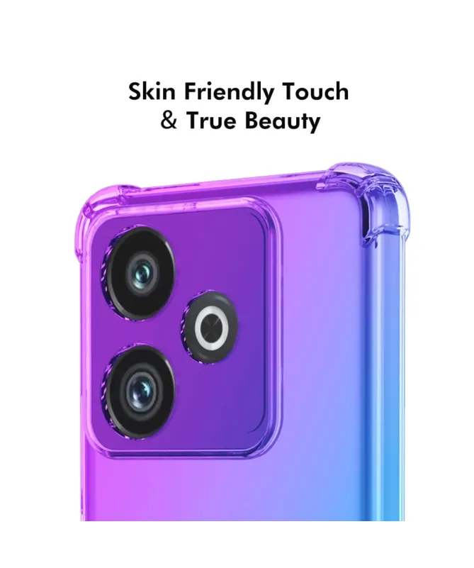 Coque Realme GT 7 / GT 7T Transparente Bicolore