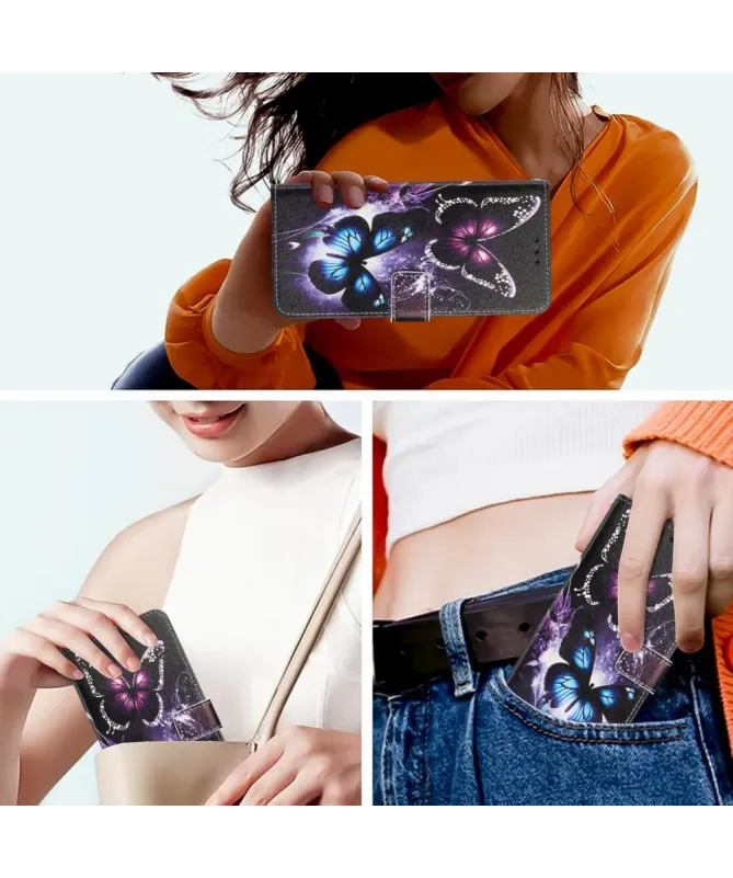 Housse Xiaomi Redmi A5 Papillons Mystiques Brillants | MYSTIC
