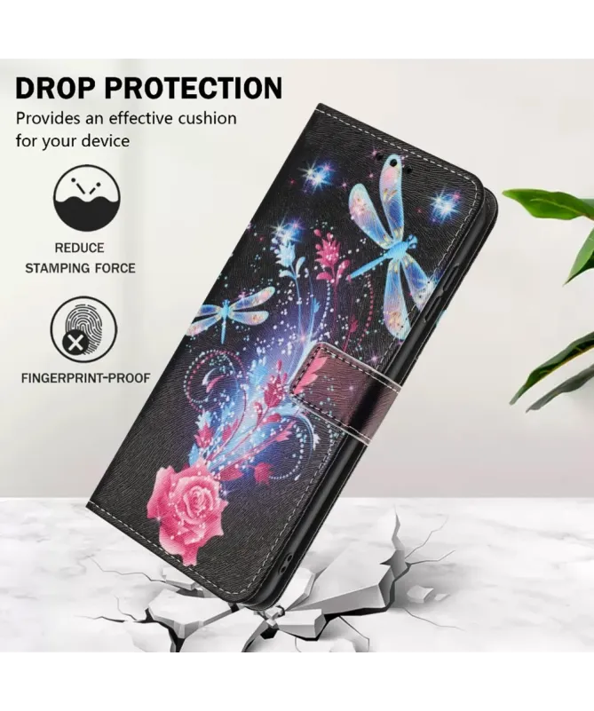 Housse Xiaomi Redmi A5 Libellules Étoilées Rose | STARDUST
