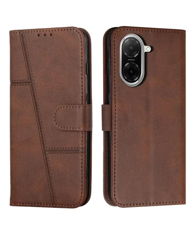 Housse Xiaomi Redmi A5 Lines Effet Cuir