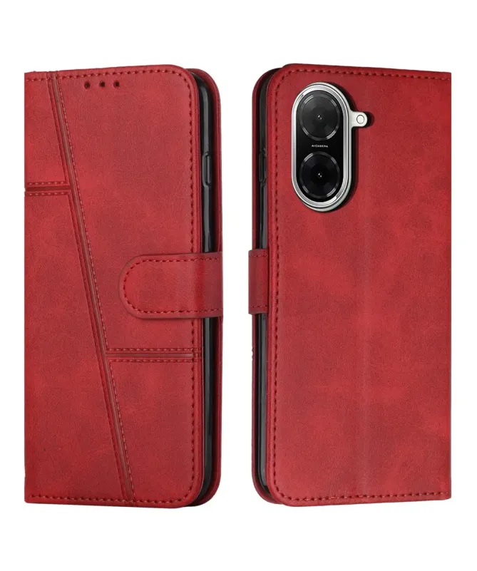 Housse Xiaomi Redmi A5 Lines Effet Cuir