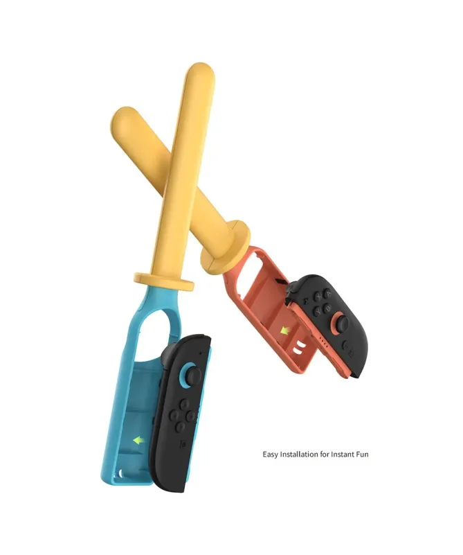 Poignées Épée pour Joy-Con Nintendo Switch / OLED / Switch 2 | Lot de 