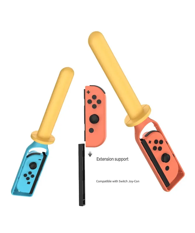 Poignées Épée pour Joy-Con Nintendo Switch / OLED / Switch 2 | Lot de 