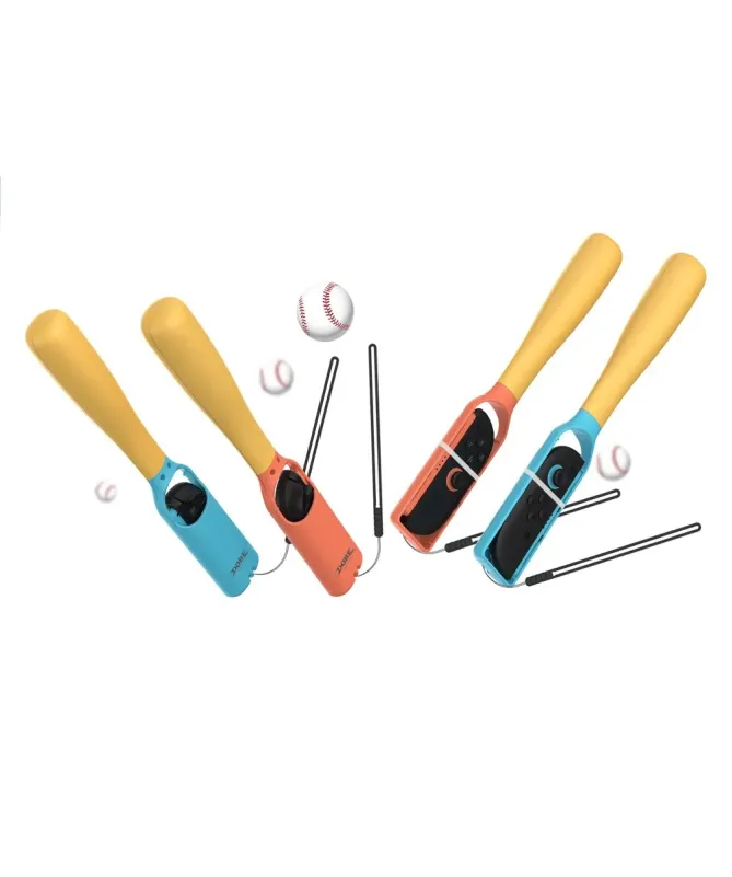 Poignées Baseball pour Joy-Con Nintendo Switch / OLED / Switch 2 - Lot