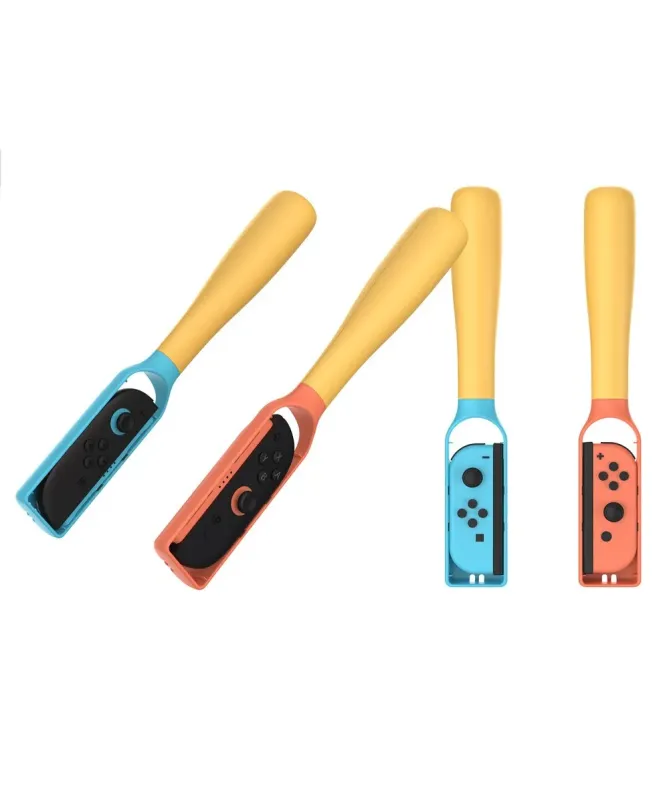 Poignées Baseball pour Joy-Con Nintendo Switch / OLED / Switch 2 - Lot