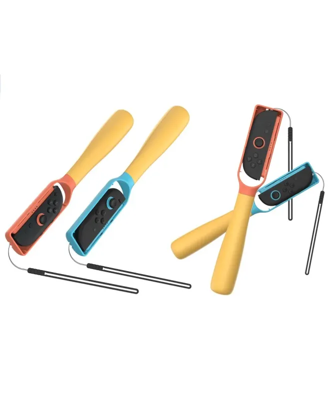 Poignées Baseball pour Joy-Con Nintendo Switch / OLED / Switch 2 - Lot
