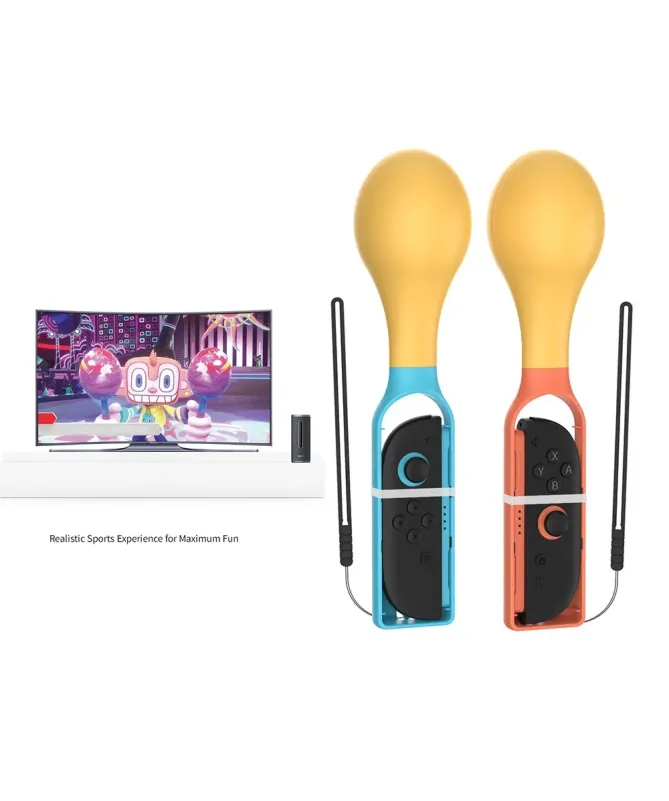 Poignées Maracas pour Joy-Con Nintendo Switch / OLED / Switch 2 | Lot 