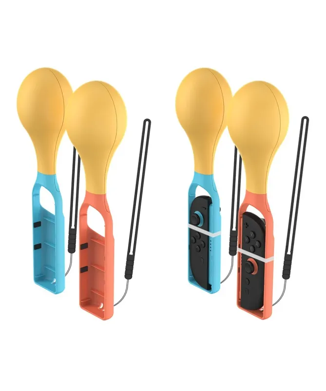 Poignées Maracas pour Joy-Con Nintendo Switch / OLED / Switch 2 | Lot 