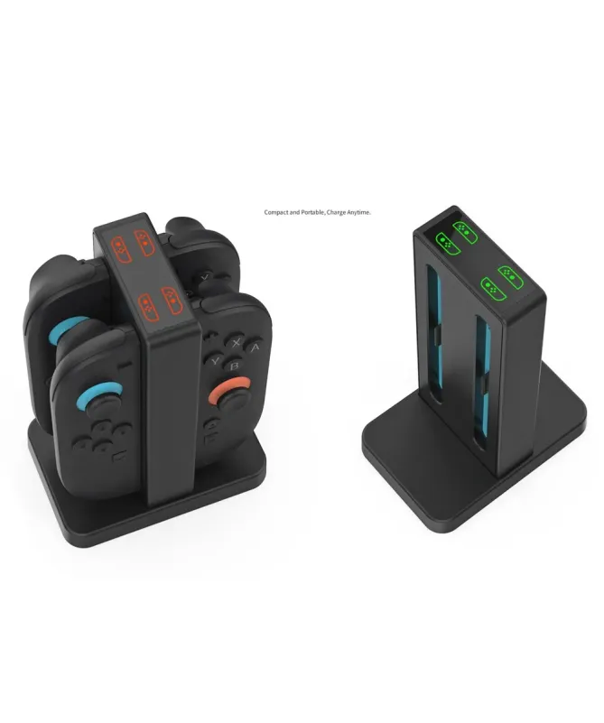 Station de Charge 4 Joy-Con pour Nintendo Switch 2 avec Indicateurs LE