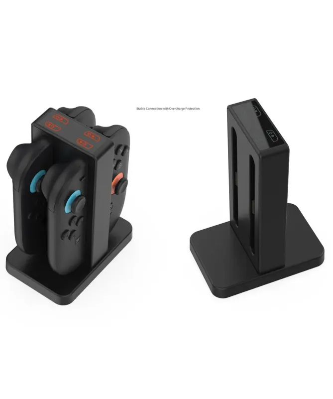 Station de Charge 4 Joy-Con pour Nintendo Switch 2 avec Indicateurs LE