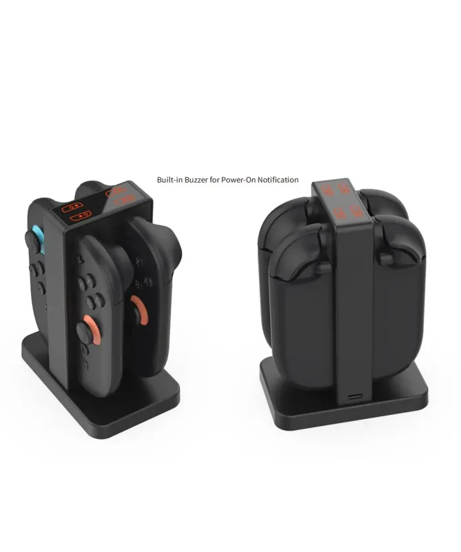 Station de Charge 4 Joy-Con pour Nintendo Switch 2 avec Indicateurs LE