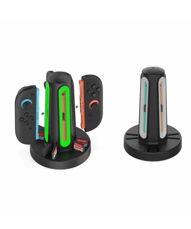 Station de Charge Joy-Con Nintendo Switch 2 avec Rangement Cartouches