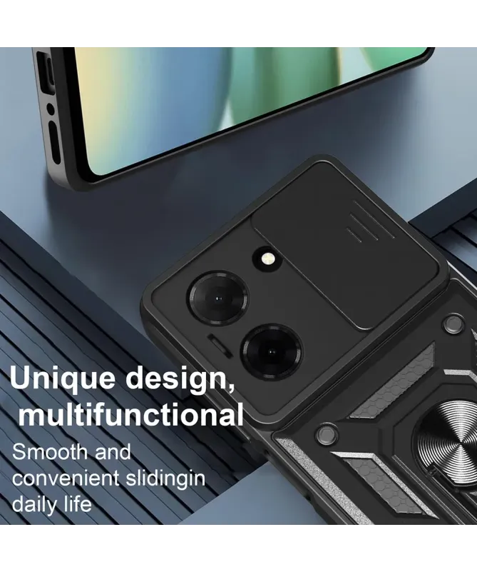 Coque Xiaomi Redmi A5 Camera Slide Fonction Support