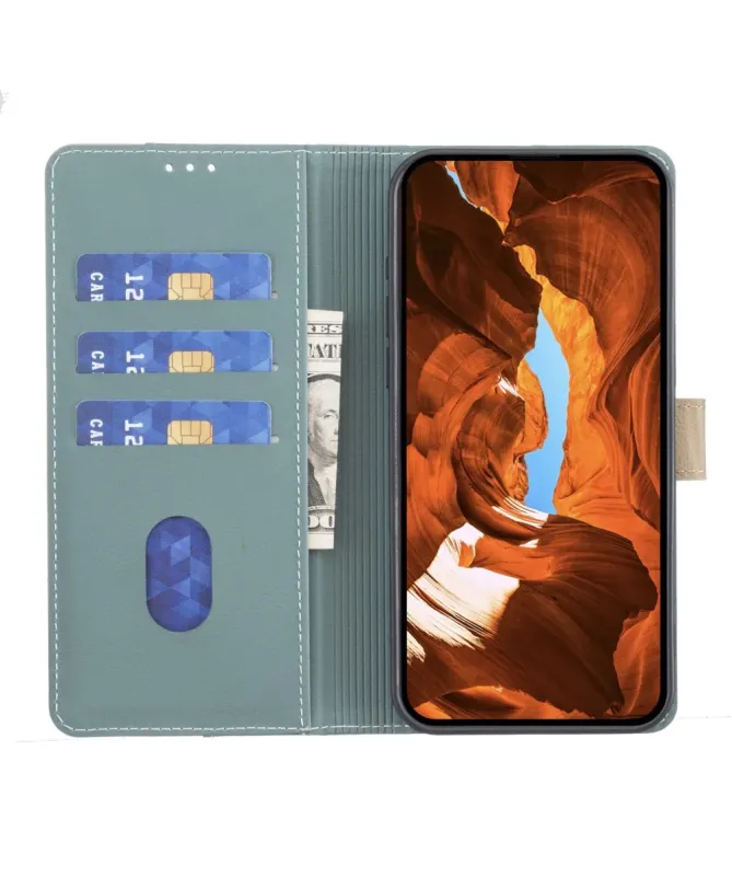 Housse Motorola Edge 60 Pro Bicolore Portefeuille | SOPHIE