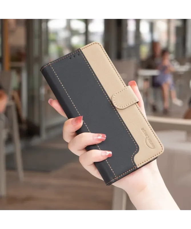 Housse Motorola Edge 60 Pro Bicolore Portefeuille | SOPHIE