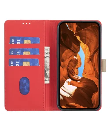 Housse Motorola Edge 60 Pro Bicolore Portefeuille | SOPHIE Rouge - photo 15