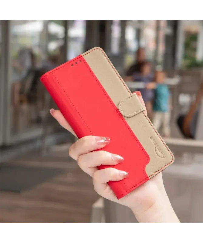 Housse Motorola Edge 60 Pro Bicolore Portefeuille | SOPHIE