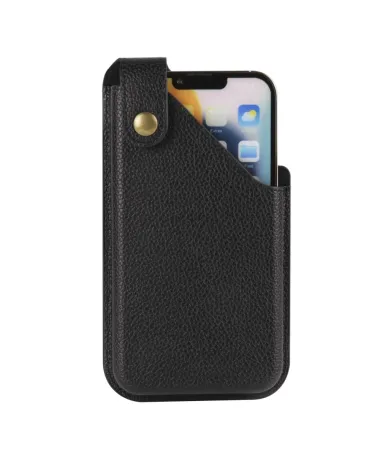 Étui Ceinture Vertical 6.7" Litchi Effet Cuir | Urbanclip