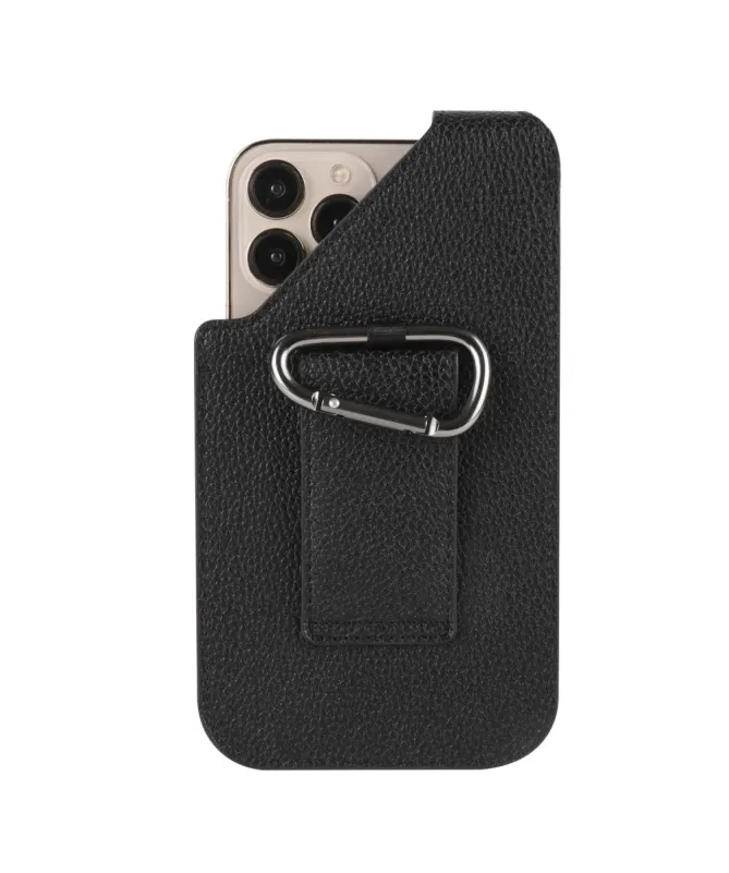 Étui Ceinture Vertical 6.7" Litchi Effet Cuir | Urbanclip
