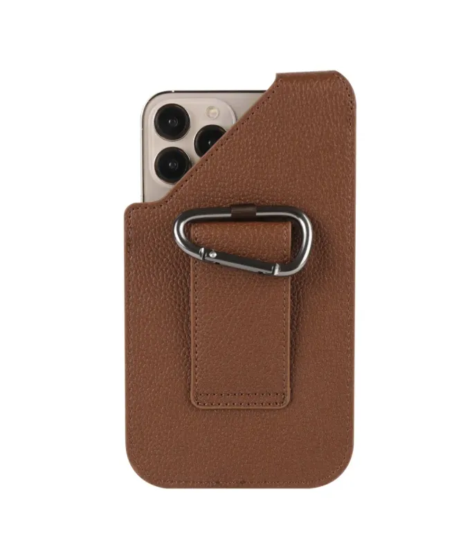 Étui Ceinture Vertical 6.7" Litchi Effet Cuir | Urbanclip