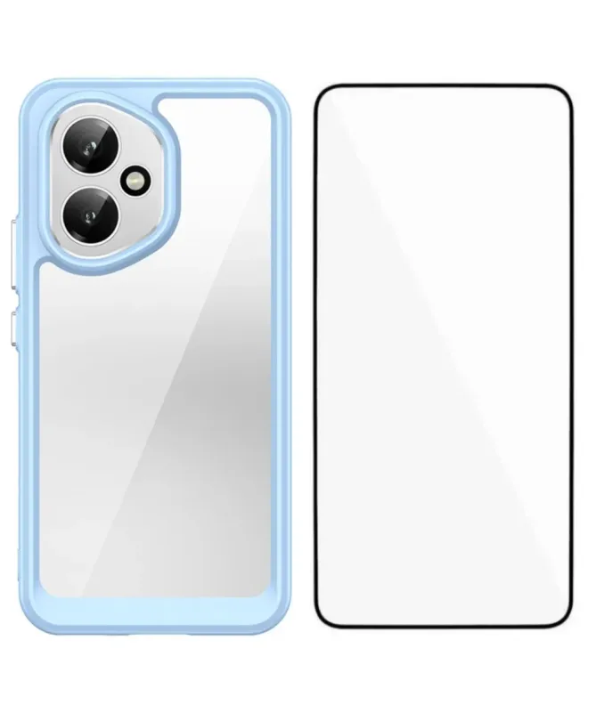 Coque Honor 400 Rugged silicone avec verre trempé