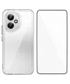 Coque transparente Honor 400 avec protection d'écran en verre trempé