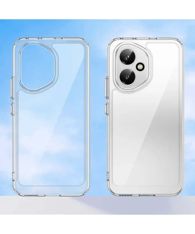 Coque transparente Honor 400 avec protection d'écran en verre trempé